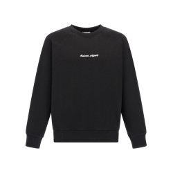 Logo embroidery sweatshirt