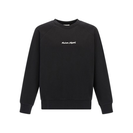 Logo embroidery sweatshirt