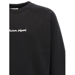 Logo embroidery sweatshirt