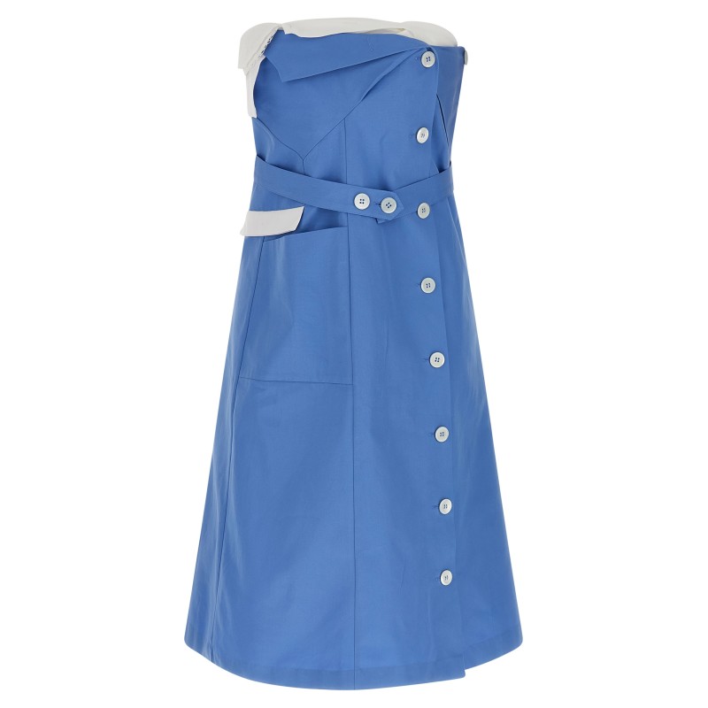 Deconstructed mini dress
