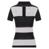 ‘Sheer Striped’ polo shirt