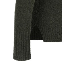 Bouclé cotton polo shirt
