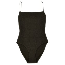 Smock one-piece swimsuit
