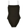 Smock one-piece swimsuit