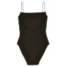 Smock one-piece swimsuit