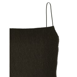 Smock one-piece swimsuit