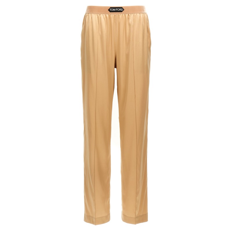 Silk pants