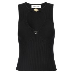 'Moon Jewelry Knit Open Neck' top