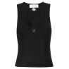 'Moon Jewelry Knit Open Neck' top