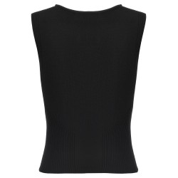 'Moon Jewelry Knit Open Neck' top