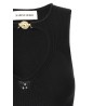 'Moon Jewelry Knit Open Neck' top