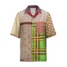 'Regenerated Silk Scarves Bowling' shirt