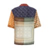 'Regenerated Silk Scarves Bowling' shirt