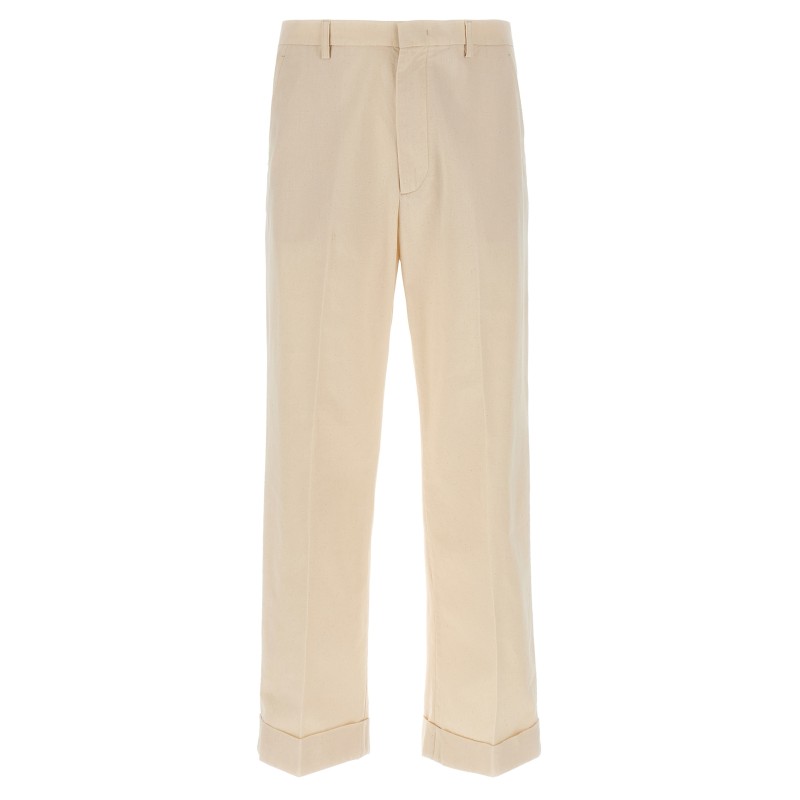Valentino Garavani turn-up trousers