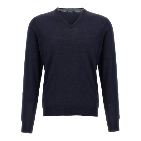 Wool and silk sweater