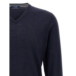 Wool and silk sweater