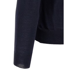 Wool and silk sweater