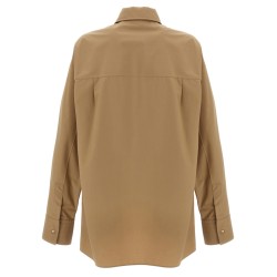 Embossed logo shirt