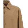 Embossed logo shirt