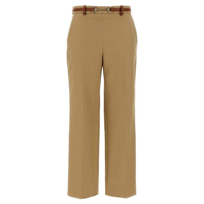 Horsebit pants