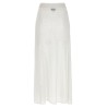 'Shiny Pointelle Knit' skirt