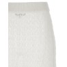 'Shiny Pointelle Knit' skirt