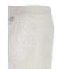 'Shiny Pointelle Knit' skirt