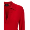Cashmere and silk polo shirt