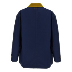 Cotton gabardine parka