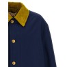 Cotton gabardine parka