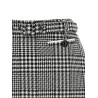 Bouclé wool skort