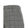 Bouclé wool skort