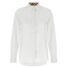 Burberry Check insert shirt