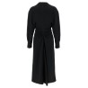 'Long Sleeve Polo Collar Midi' dress