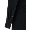 'Long Sleeve Polo Collar Midi' dress
