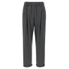 Wool and cashmere pants