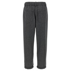 Wool and cashmere pants