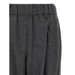Wool and cashmere pants