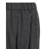 Wool and cashmere pants