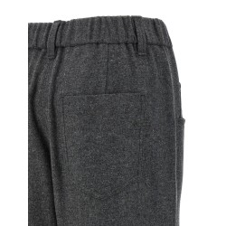 Wool and cashmere pants