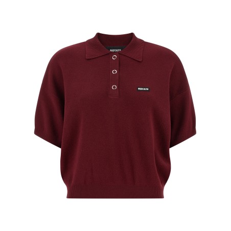 'Slinky Knit' polo shirt
