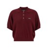'Slinky Knit' polo shirt