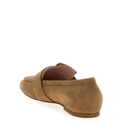 Suede loafers