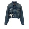 Tape denim jacket