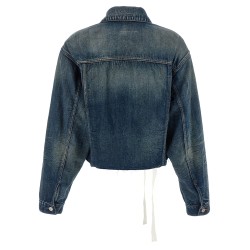 Tape denim jacket