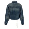 Tape denim jacket