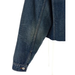 Tape denim jacket