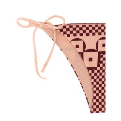 Micro patchwork bikini briefs