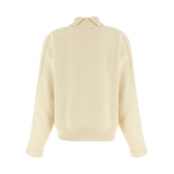 High neck sweater