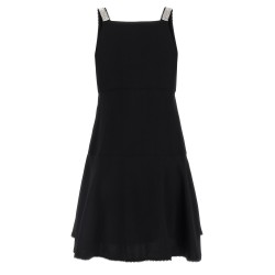 Studded ribbon dress
